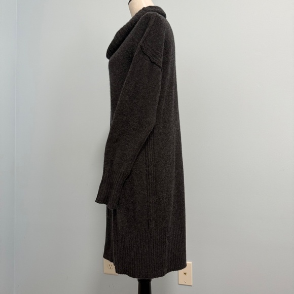 Sundance SONJA CASHMERE DRESS charcoal Size S - Picture 4 of 10